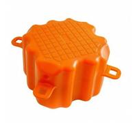 Harilla Floating Dock Module Flottant Élément Modulaire Cube HDPE Revêtement Antidérapant Onglets de Liaison pour Ériger Points de Pêche Convient aux Plans