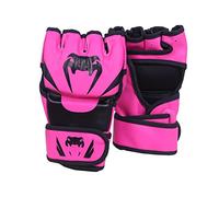 Harilla Gants d'arts Martiaux, Gants MMA Sparring Gear Sac de Frappe Gants d'arts Martiaux Gants de Kickboxing en Cuir PU Respirant pour Femmes Hommes Workout Punching Bag Fitness, Rose