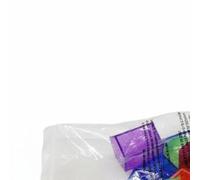 Harilla Geometry Shape Blocks Pièces Géométriques Éducatives en Plastique Transparent avec Expérience de Remplissage Identification des Formes et, 5CM, 12PCS Sac Opp