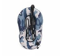 Harilla Gilet de Plongée Compensateur de Flottabilité Donut Wing Harnais Arrière Compatible Montage Souple et Rigide en Nylon Cordura et Chambre Interne 420d, Camouflage Océanique