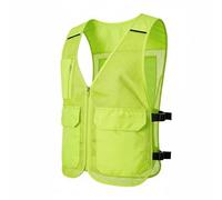 Harilla Gilet Rafraîchissant Réfléchissant Doté d'Empiècements Réfléchissants Ventilation Accrue par Matériau Maillé Structure à Poches pour Packs de Glace