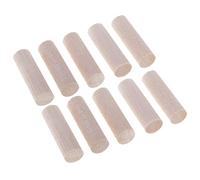 Harilla Goujon en Bois de Bois de Balsa Rond de 15 Mm D'épaisseur pour La Modélisation de L'artisanat de Loisirs, Bois, 10pcs 50mm