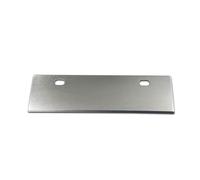 Harilla Grattoir Barbecue Racloir Acier Inoxydable Remplacement Robuste à Profil Plat Arrondis et Fentes Oblongues Finition Brossée Adapté au Nettoyage de, Style to 1