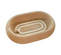 Harilla Griffoir pour Chat avec Boule de Jeu Interactive, Planche à Gratter Ovale pour Chaton, Canapé, Protection des Meubles pour Chats D'intérieur Jouan, Corde à Ficelle Complète