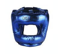 Harilla Headgear Casque Boxe Protection Front Nez Joue Doublure Mousse Absorbante Surface PU Utilisation Confortable Adapté aux Sportifs pour Gym Entraînement, Bleu, S