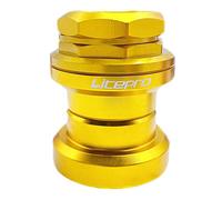 Harilla Headset de Vélo Externe Roulement BMX Pièces Fourche Aluminium Alliage Étanche Utilisation sur Vélos de Montagne Route Scooter BMX Adapté au Cyclisme, d'or