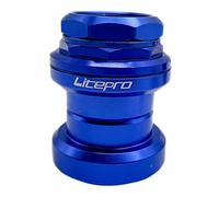 Harilla Headset de Vélo Externe Roulement BMX Pièces Fourche Aluminium Alliage Étanche Utilisation sur Vélos de Montagne Route Scooter BMX Adapté au Cyclisme, Bleu