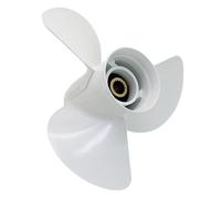 Harilla Hélice de Rechange pour Moteur Hors-Bord, Robuste et Facile à Installer, Compatible avec Les Moteurs 40-60 CV, Couleur Blanche, pour modèles F50het,