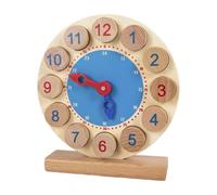 Harilla Horloge Pédagogique Analogique pour Enfants, Projets éducatifs, Horloge En Bois à Faire Soi-même, Jouet D'apprentissage de L'heure et Des Nomb