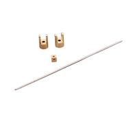 Harilla Joint universel, micro-accouplement, bielle, qualité supérieure, durabilité, métal, accessoires robustes et professionnels de précision, 1mm
