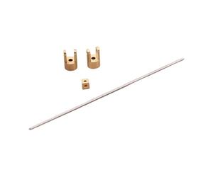 Harilla Joint universel, micro-accouplement, bielle, qualité supérieure, durabilité, métal, accessoires robustes et professionnels de précision, 1mm