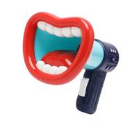 Harilla Jouet changeur de voix, de changement de voix, forme de bouche, boutons multiples, changeur de voix portable pour enfant, Bleu