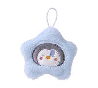 Harilla Jouet en Peluche de Poche de Chauffe-Mains, Sac de Rangement de Paquet de Chauffage d'hiver, Pendentif de décoration de Porte-clés pour des Vacances, Manchot