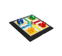 Harilla Juego de Ludo, juego familiar, juego de mesa, juego interactivo, juego de estrategia de mesa plegable para fiesta, juguete para niños y familia
