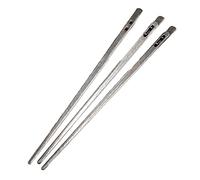 Harilla Kit d'aiguilles à Coudre Main 3 pièces Aiguille à Fil Plat à Coudre Main pour Tapis d'ameublement Fourrures en Outil de réparation de, Deux Trous