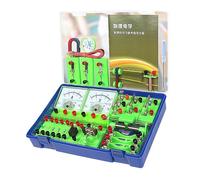 Harilla Kits de démarrage d'apprentissage de la physique électrique Ensemble d'expérimentation électrique légère de base Laboratoire scientifique pour salle