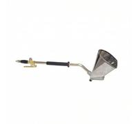 Harilla Lance à Mortier Professionnel Lance à Ciment avec Trémie Portable Outil pour Plâtriers, Modèle pour Plafond avec Embout Noir, Emballage Individuel Séparé, 72 Cm