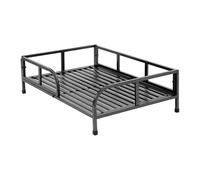 Harilla Lit de Chien avec Rails Confortable Breftable Medium Chiens Plancher Debout