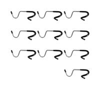 Harilla Lot de 10 Crochets pour Lampes d'extérieur, lanternes de Camping, Supports de Lampe, suspensions pour mangeoires à Oiseaux