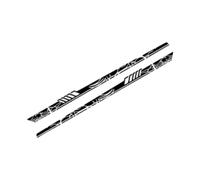 Harilla Lot de 2 Autocollants pour Voiture, carrosserie latérale, Panneau de Chargement, Noir
