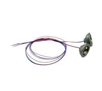 Harilla Lot de 2 lampes miniatures pour garage, modèle réduit de construction à l'échelle 1:64, éclairage décoratif, plafonnier LED