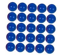 Harilla Lot de 25 boules de bingo-ball avec ouverture durable, boule de pointage de remplacement portable, boules de tombola pour marché du divertissement, Bleu