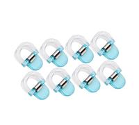 Harilla Lot de 8 Pinces à Ourlet pour Manches de Pantalon, Dispositif Anti-déchirure, Pinces décoratives pour vêtements, Bleu