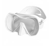 Harilla Lunettes de Plongée Masque Natation Lunettes Snorkeling Équipement Aquatique avec Écran Renforcé et Jupe en Silicone pour Douceur sur la Peau Vue , Blanc
