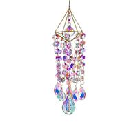 Harilla Lustre carillons éoliens fenêtre Suspendu Attrape-Soleil Ornement créatif Mode Art Pendentif décoration de la Maison pour Anniversaire extérieur