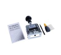 Harilla Machine à numéroter automatique, numéroteur à sauts, tampon numéroteur automatique pour billets, 10 Chiffres