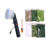 Harilla Machine de flocage électrostatique d'herbe statique, modèle d'architecture pratique, jardinière d'herbe statique pour chemin de fer