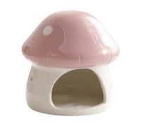 Harilla Maison en céramique pour Hamster, cachette, Habitat créatif, cachette pour Cochon d'Inde, gerbilles, écureuils, hérissons, Chinchillas, Rose