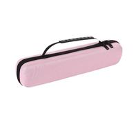 Harilla Mallette de Coiffure Valise de Transport Pochette Organisateur pour Fer à Boucler et Lisseur En EVA avec Poignée Fonction Antichoc Adaptée Au Coiffeur, Rose