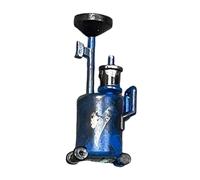 Harilla Maquette miniature au 1/64 d'un atelier de réparation de garage avec bidon d'huile pour vidange, accessoire de diorama, Bleu