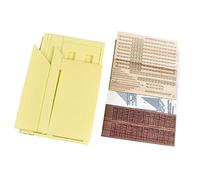 Harilla Maquettes de Construction Ruines Maison Miniature 3D Rustique pour Paysage