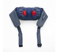 Harilla Massageur Cervical Électrique Ceinture Épaule Cou Relaxante Shiatsu Chauffant à Pétrissage Surface PU Respirante Contrôle Direction Chaleur Adapté au, Bleu