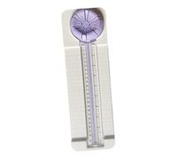 Harilla Massicot rotatif à 360°, outil portable pour scrapbooking, étiquettes cadeaux, cartes de vœux et créations DIY, Violet