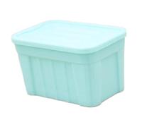 Harilla Mini boîte de rangement 1/12 avec couvercle décoratif pour dioramas et décors DIY, micro- et décors à faire soi-même, Vert