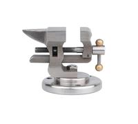 Harilla Mini-étau Support Établi Métal Pince Table Base Ronde Poignée de Serrage Conception Pratique en Acier Inoxydable pour, 1 Pouce, Mini Étau De Table, 1ère Génération