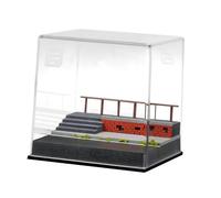 Harilla Modèle d'escalier de Parc 1/64, modèle Miniature à Assembler soi-même, Ornement pour Micro, Diorama, Accessoire de décoration