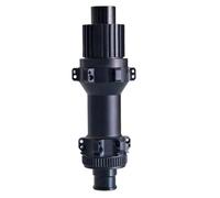 Harilla Moyeu de Roue de Vélo Bicyclette Roue Avant Roue Arrière Construction Aluminium Alliage Finition Mate Roulements Étanches Faible, 142mm, S260R-M12 142mm-MS塔基12S-24孔直拉中锁花鼓-后