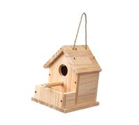 Harilla Nichoir Portable ventilé en Bois pour perruches, Hirondelles Jardin, Balcon et fenêtre, Troglodytes Mignons