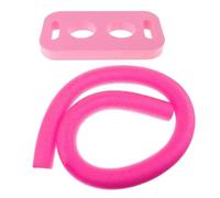 Harilla Nouilles de piscine flottantes, tube en mousse flexible pour nouilles de piscine de 59 pouces avec connecteur, rose