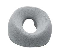 Harilla Oreiller de massage pour table de massage, coussin facial, oreiller de soutien universel confortable, appui-tête de massage en mousse à mémoire de, Gris Clair