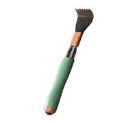Harilla Outil de massage télescopique, outil de grattage du dos léger et portable, tige de grattage pour un en douceur, Vert