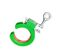 Harilla Outil de passage de câbles, guide-rouleau pour chemin de câbles, outil de pose simplifié, poulie de traction pour chantier, Vert