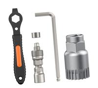 Harilla Outil extracteur de manivelle de vélo, kit de réparation de vélo, extracteur de boîtier de pédalier de vélo, de Bras
