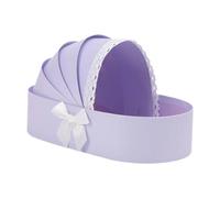 Harilla Panier cadeau pour bébé, carton vide, boîte souvenir pour la révélation du sexe du bébé, composition florale