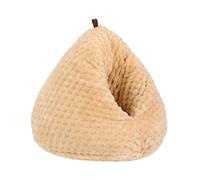 Harilla Panier pour Chat, Auto-Chauffant, cachette pour Lapin, Hamster, hérisson, Accessoires pour Animaux de Compagnie, Beige