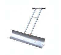 Harilla Pelle à Neige Pelle Raclette Déneigeuse, 117 Cm, Double Poignée, Pelle À Neige À Bord Dentelé, Double Poignée, Extensible